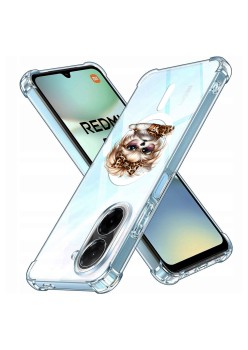 Husa Antisoc pentru Xiaomi Redmi A5 4G (Standard) - AirBag Magsafe, Colțuri Ranforsate - Dog Bow