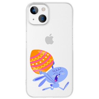 Husa personalizata Apple iPhone 15 Plus, Happy