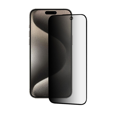 Folie pentru iPhone 15 Pro Max, HD Privacy, Black