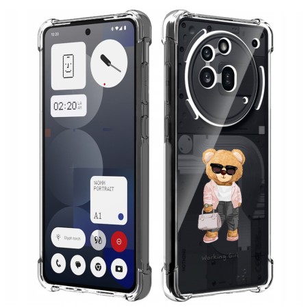 Husa Antisoc pentru Nothing Phone (3a) Pro - AirBag TPU, Colțuri Ranforsate - Working Girl