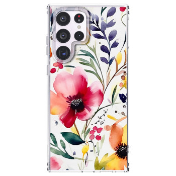 Husa pentru Samsung Galaxy S25 Ultra, Atasare Magnetica, MagSafe, Model Floral 5