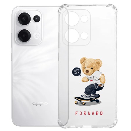 Husa Antisoc pentru Oppo Reno13, AirBag PRO, Let’s Move Forward