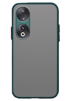 Husa cu protectie la camere si finisaj mat pentru HONOR, Verde - Alege Modelul!