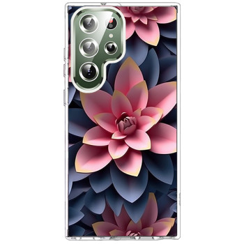 Husa pentru Samsung Galaxy S25 Ultra, Atasare Magnetica, MagSafe, 3D Flower Medley 15