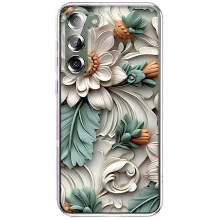 Husa personalizata pentru Samsung Galaxy S24, MagSafe Flower Medley 4