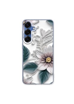 Husa pentru Samsung Galaxy S25, Atasare Magnetica, MagSafe, 3D Flower Medley 16