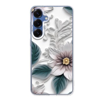 Husa pentru Samsung Galaxy S25, Atasare Magnetica, MagSafe, 3D Flower Medley 16