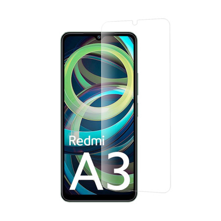 Folie de sticla compatibila Xiaomi Redmi A3, Case Friendly, Profesionala, Transparenta