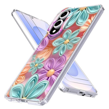 Husa pentru Samsung Galaxy S25 Edge, Atasare Magnetica, MagSafe, 3D Flower Medley 2