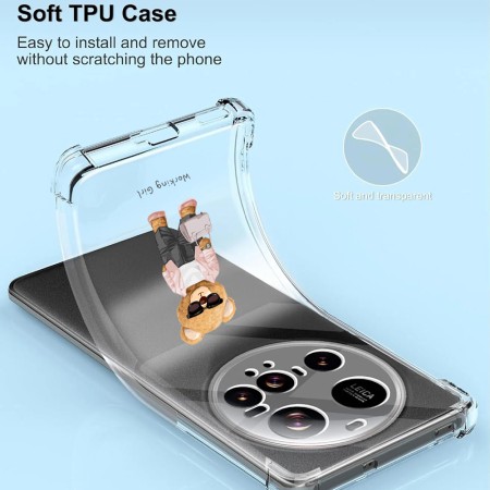 Husa Antisoc pentru Xiaomi 15 Ultra - AirBag TPU, Colțuri Ranforsate - Working Girl
