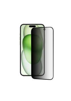 Folie pentru iPhone 15 Plus, Privacy, Black