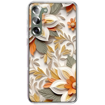 Husa personalizata pentru Samsung Galaxy S23, MagSafe Flower Medley 3
