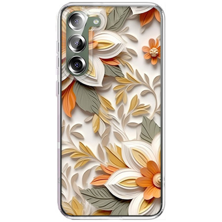 Husa personalizata pentru Samsung Galaxy S23, MagSafe Flower Medley 3
