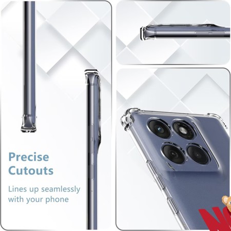 Husa Antisoc pentru Motorola Edge 60 / Edge 60 Fusion - AirBag TPU, Colțuri Ranforsate - No Excuses