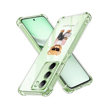 Husa Antisoc pentru Realme 14x - AirBag TPU, Colțuri Ranforsate - Working Girl