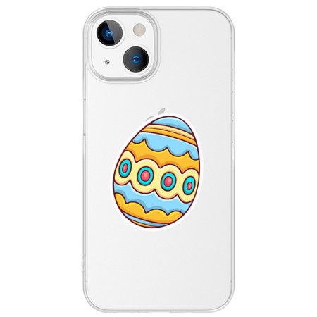Husa personalizata Apple iPhone 15 Plus, Egg Galben