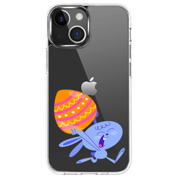 Husa personalizata Apple iPhone 15, Happy