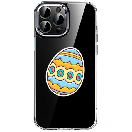 Husa personalizata Apple iPhone 14 Pro, Egg Galben