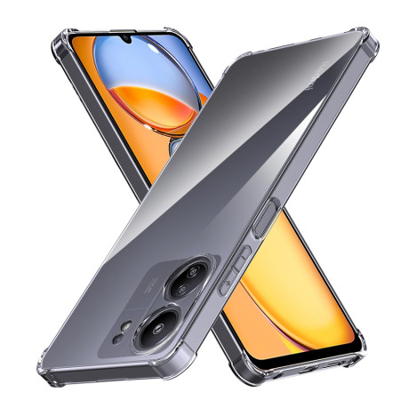Husa Antisoc compatibila Xiaomi Redmi 13C 4G / Poco C65, PRO AirBag, Clear