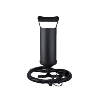 Pompa manuala cu 3 adaptori pentru interconectare si furtun Fast Pump pentru umflat colace , saltele, Negru