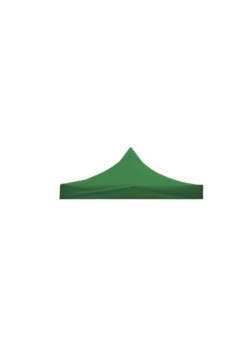 Copertina pentru acoperis cort tip pavilion, impermeabila cauciucata, invelis din material textil oxfort 700D, 2 x 2 m, Verde
