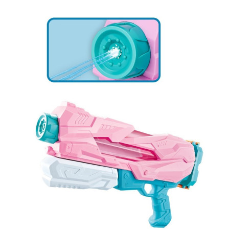 Pistol cu Apa pentru Copii 6 ani+, Rezervor 600 ml pentru Piscina/Plaja, Quick Fill, Roz