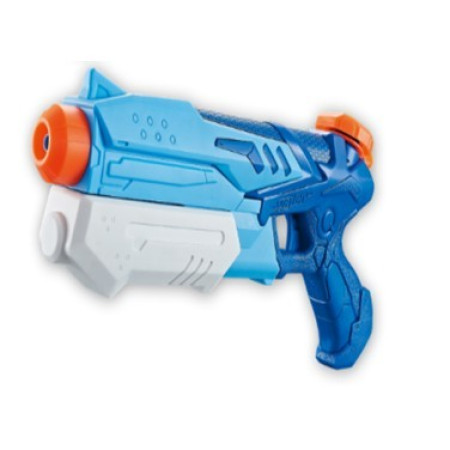 Set 2x Pistol cu Apa pentru Copii 6 ani+, Rezervor 1x 900 ml si 1x 300 ml, Albastru