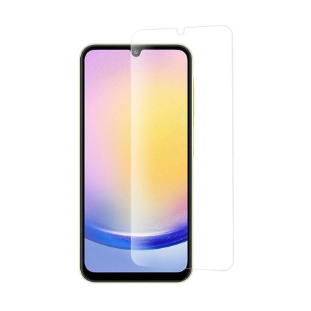 Folie de sticla compatibila Samsung Galaxy A25 5G, 9H, Case Friendly, Profesionala, Transparenta