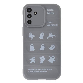 Husa compatibila cu Samsung Galaxy A34, Personalizata Shockproof Rugged, Camera Protect, Gri