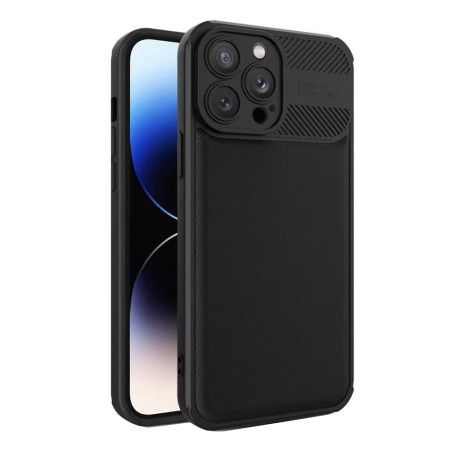 Husa Cross compatibila cu Apple Iphone 13 Pro Max, Super Camera Protect HTPMAG, Negru