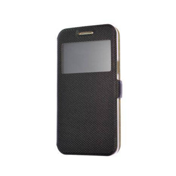 Husa tip Portofel compatibila cu Honor X6, Inchidere Magnetica Laterala, Negru