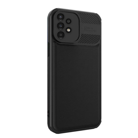 Husa Cross compatibila cu Samsung Galaxy A13, Super Camera Protect HTPMAG, Negru