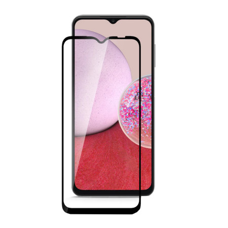 Folie de Protectie Sticla compatibila cu Samsung Galaxy A14, HTPMAG Profesionala 3D, Full Cover, Negru