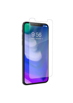 Folie  iPhone XS si iPhone X SMARTSCREEN Premium 9H sticla securizata, acopera tot ecranul, transparenta