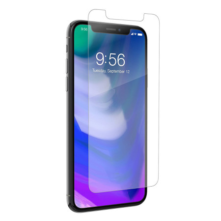 Folie  iPhone XS si iPhone X SMARTSCREEN Premium 9H sticla securizata, acopera tot ecranul, transparenta