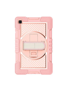 Husa de protectie compatibila cu Samsung Galaxy Tab A7 10.4 2020 / 2022, StripeShell 360 HTPMAG, Rose
