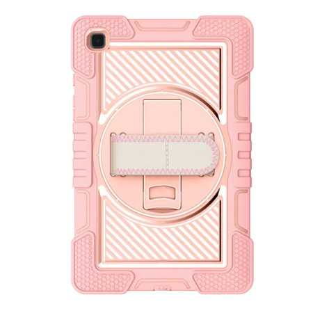 Husa de protectie compatibila cu Samsung Galaxy Tab A7 10.4 2020 / 2022, StripeShell 360 HTPMAG, Rose