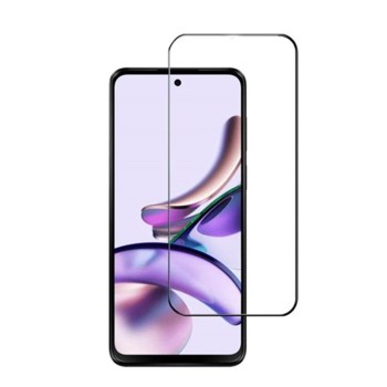 Folie Protectie Sticla compatibila cu Motorola Moto G72, Full Glue, 111D,HTPMAG, Black