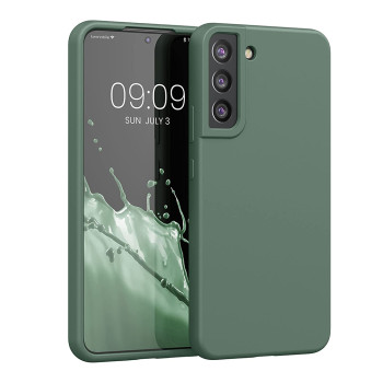 Husa compatibila cu Samsung Galaxy S23 Plus, Matte Efect, Camera Ultra Safe, HTPMAG, Verde