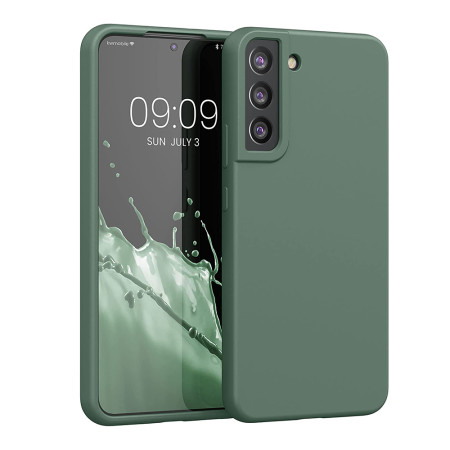 Husa compatibila cu Samsung Galaxy S23 Plus, Matte Efect, Camera Ultra Safe, HTPMAG, Verde