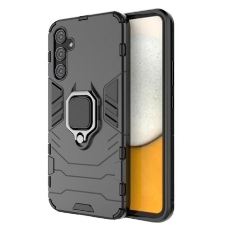 Husa HTPMAG Armor Rugget Top G, compatibila cu Samsung Galaxy A34, Inel Multifunctional, Negru