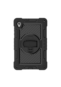 Husa de protectie compatibila cu Lenovo Tab M10 HD TB-X306F/TB-X306X, StripeShell 360 HTPMAG, Negru