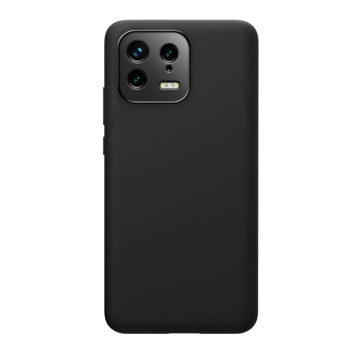 Husa compatibila cu Xiaomi 13, Matte Efect, Camera Ultra Safe, HTPMAG, Black