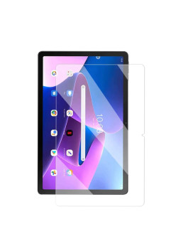 Folie de Protectie compatibila cu Lenovo Tab M10 Plus Gen 3 TB-125F, Instalare usoara, Full Glue, Glass HTPMAG, Transparenta