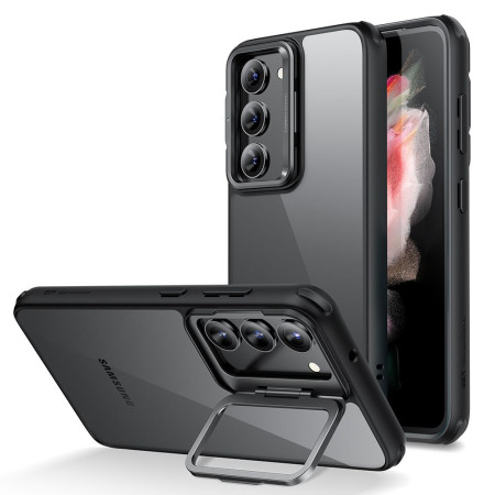 Husa compatibila cu Samsung Galaxy S23, Military HTPMAG Camera, Negru