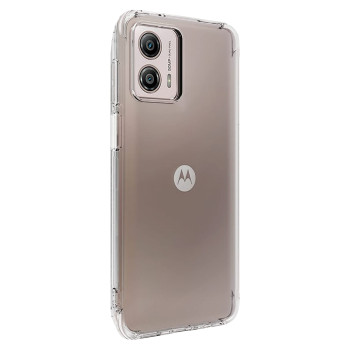 Husa Gel compatibila cu Motorola Moto G53, Pastreaza Originalitatea, Transparent