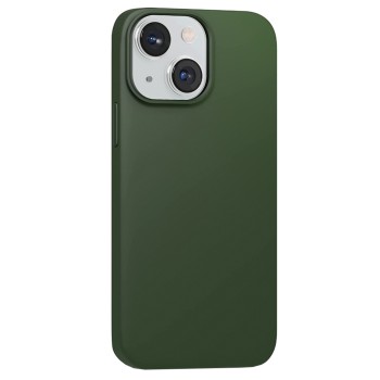 Husa compatibila cu Apple iPhone 14 Plus, Matte Efect, Camera Ultra Safe, HTPMAG, Verde