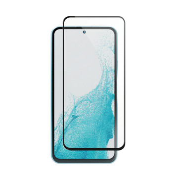 Folie sticla securizata compatibila cu Samsung Galaxy A54, CFP1, Case Friendly, Full Glue, Lipire Completa, 9H, BRO, Negru