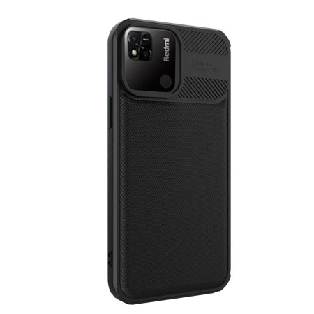 Husa Cross compatibila cu Xiaomi Redmi 10A, Super Camera Protect HTPMAG, Negru