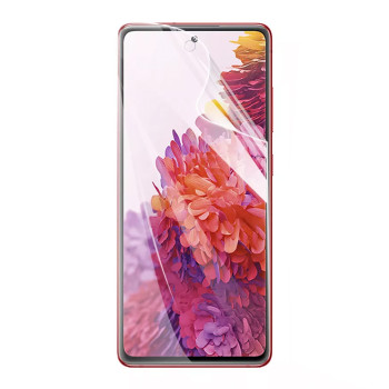Folie de Protectie compatibila cu Samsung Galaxy S20 FE, Flexible, Silicon, Protectie Completa,Instalare usoara, Full Glue,Hydrogel HTPMAG®, Transparenta